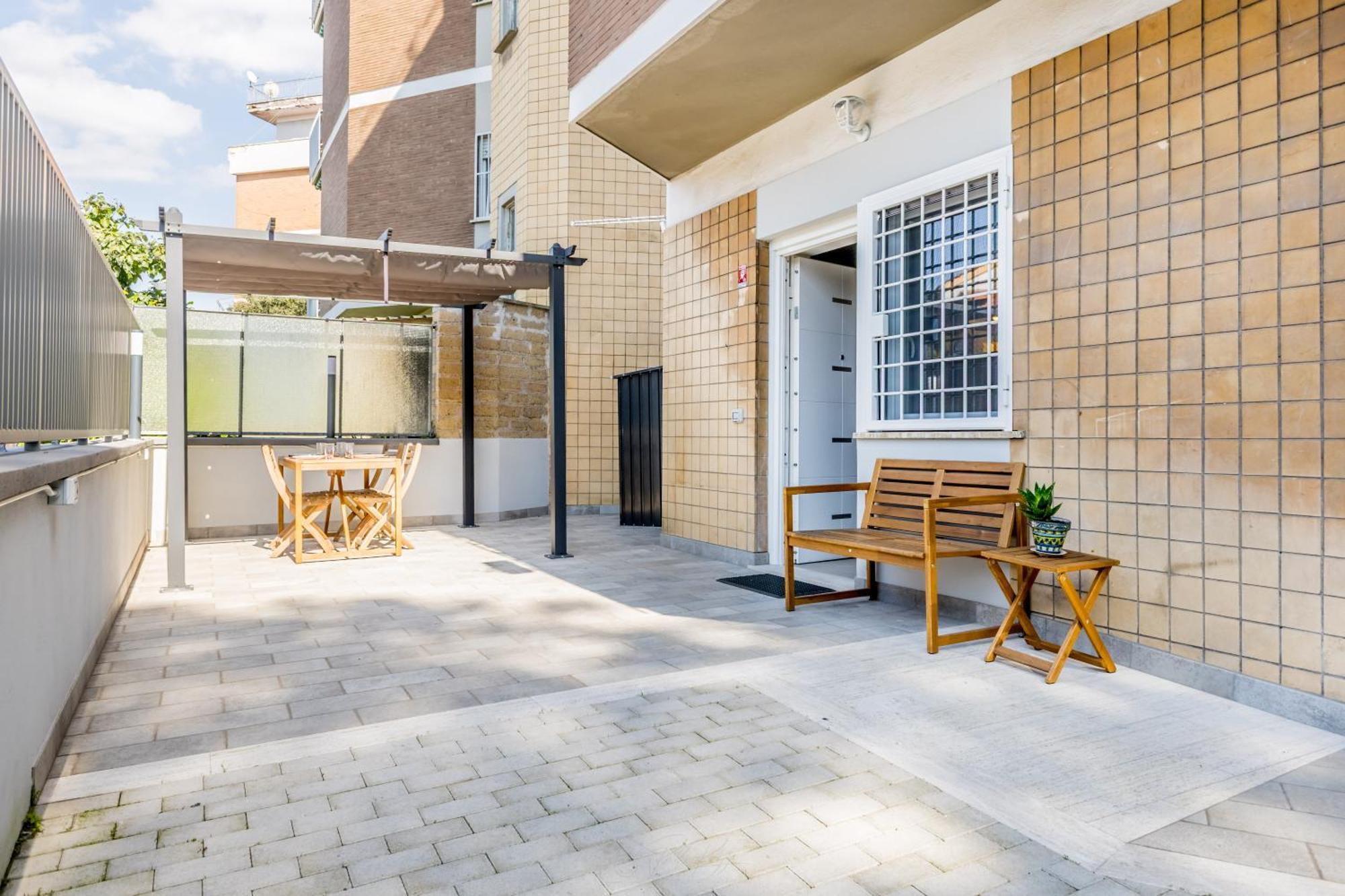 Ferienwohnung Al 32C Del Gianicolo Rom Exterior foto