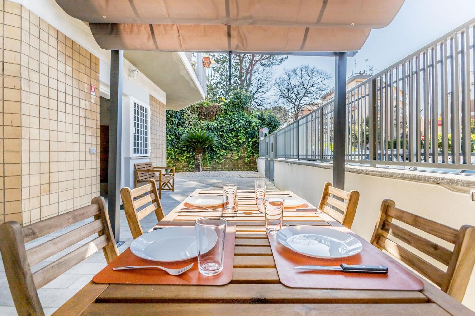 Ferienwohnung Al 32C Del Gianicolo Rom Exterior foto